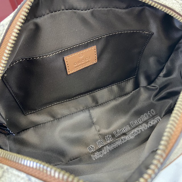 Gucci專櫃古馳最新款Emblem男士旅行系列收納包手拿包 jh2585型號：821164